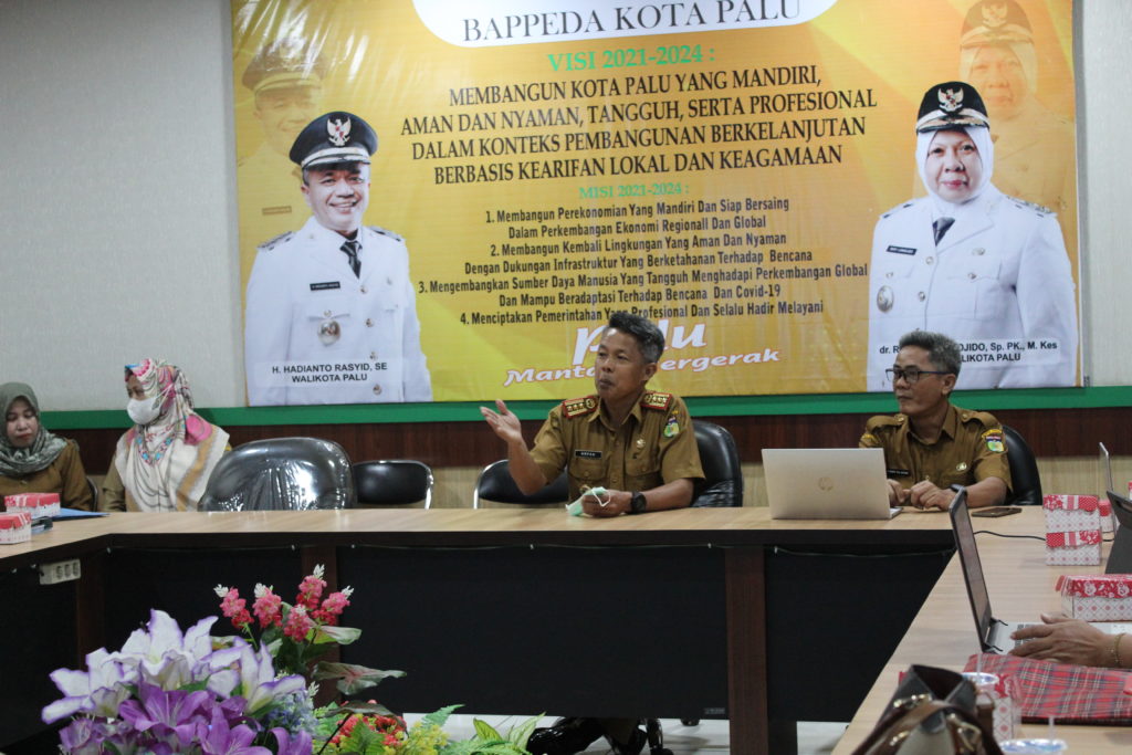 Launching Aplikasi Satu Data Perencanaan Pembangunan Daerah Kota Palu dan Website Bappeda Kota Palu