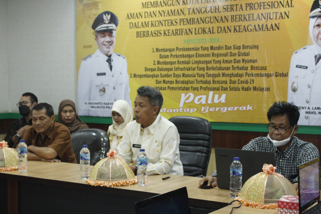 Pengisian Aplikasi Web Monitoring Stunting kota Palu