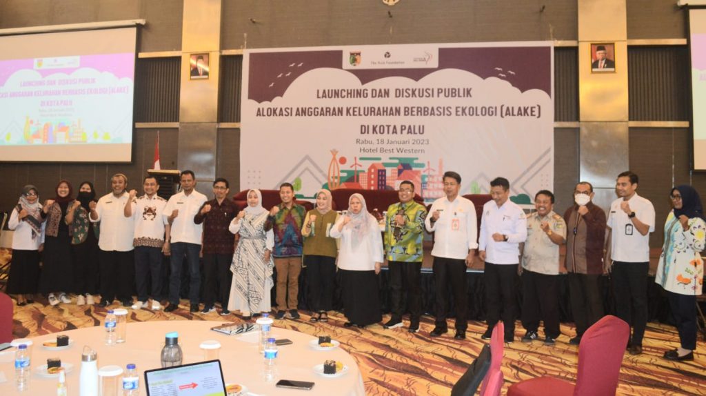 Launching dan Diskusi Publik Alokasi Anggaran Kelurahan Berbasis Ekologi (ALAKE) di Kota Palu