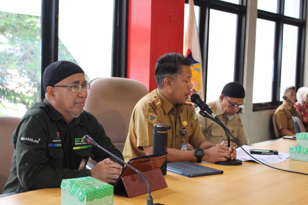 Rapat Evaluasi Capaian Pelaksanaan Forum Satu Data Indonesian Tingkat kota Palu Tahun 2023