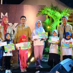 Lomba Mewarnai dan Lomba Rangking 1 di acara FORKKOM BAPPEDA ke-20 se-Sulawesi Tengah