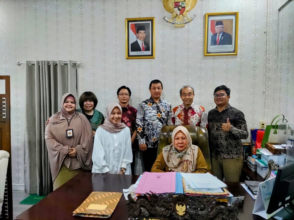 Pertemuan Tim JOCA Jepang dengan Wakil Wali Kota Palu