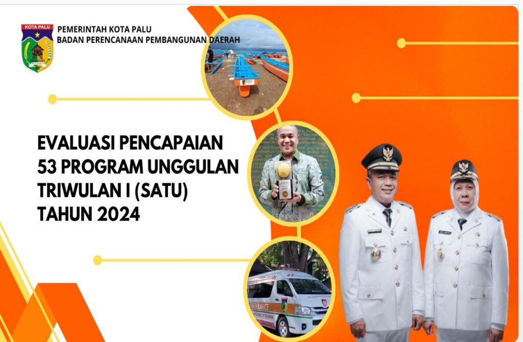 EVALUASI PENCAPAIAN 53 PROGRAM UNGGULAN TRIWULAN I (SATU) TAHUN 2024