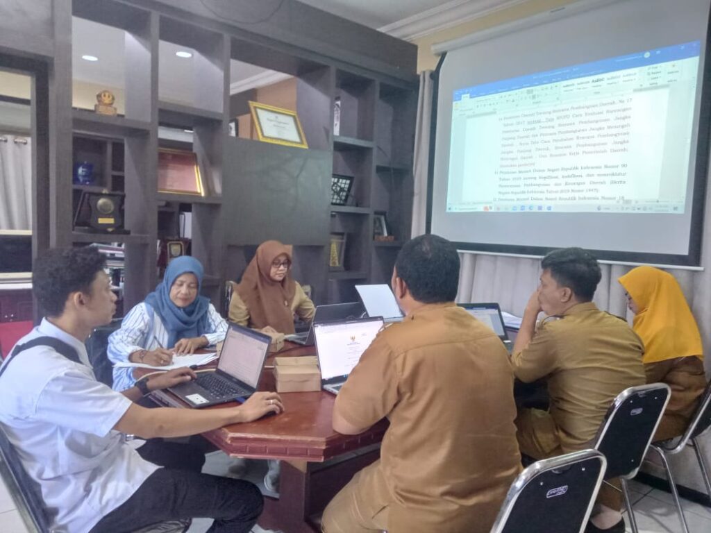 Desk Verifikasi Renja Perangkat Daerah Tahun 2025