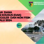 LAPORAN DANA ALOKASI KHUSUS (DAK) FISIK REGULER DAN NON FISIK KOTA PALU