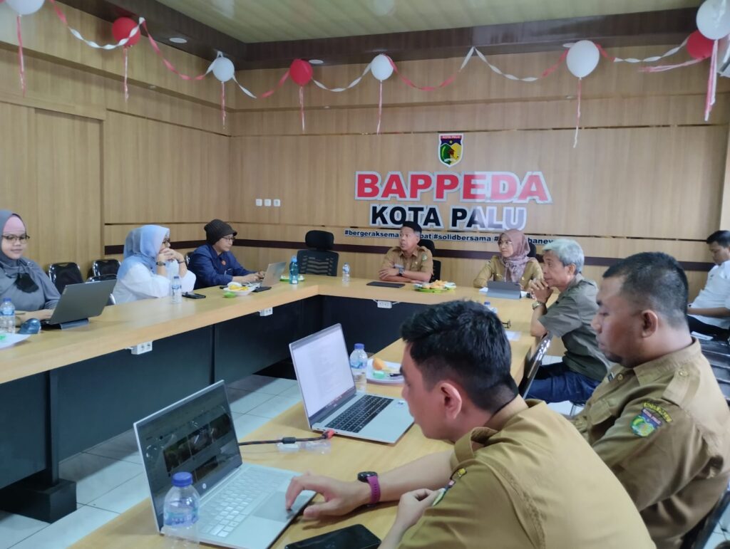 Rapat Penyempurnaan Rancangan Teknokratik RPJMD Kota Palu Tahun 2025 – 2029