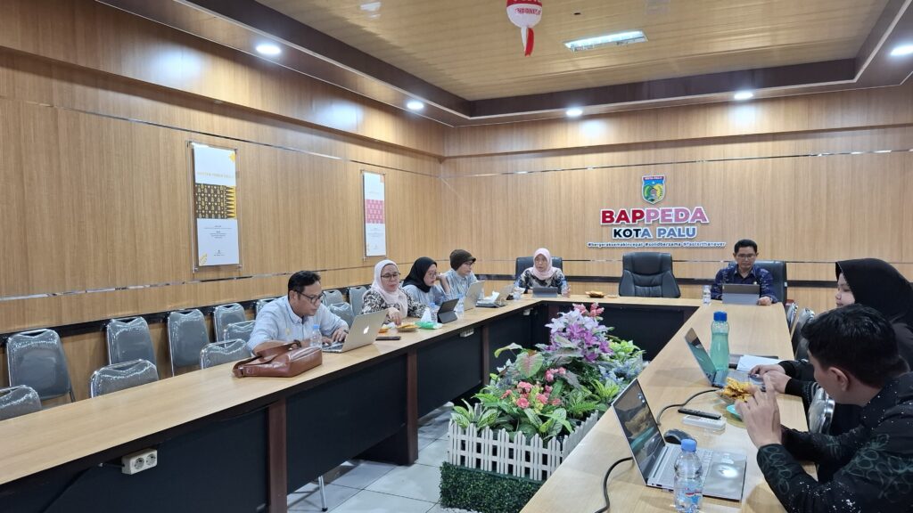 Rapat Koordinasi Rancangan Awal RPJMD Kota Palu Tahun 2025 – 2026