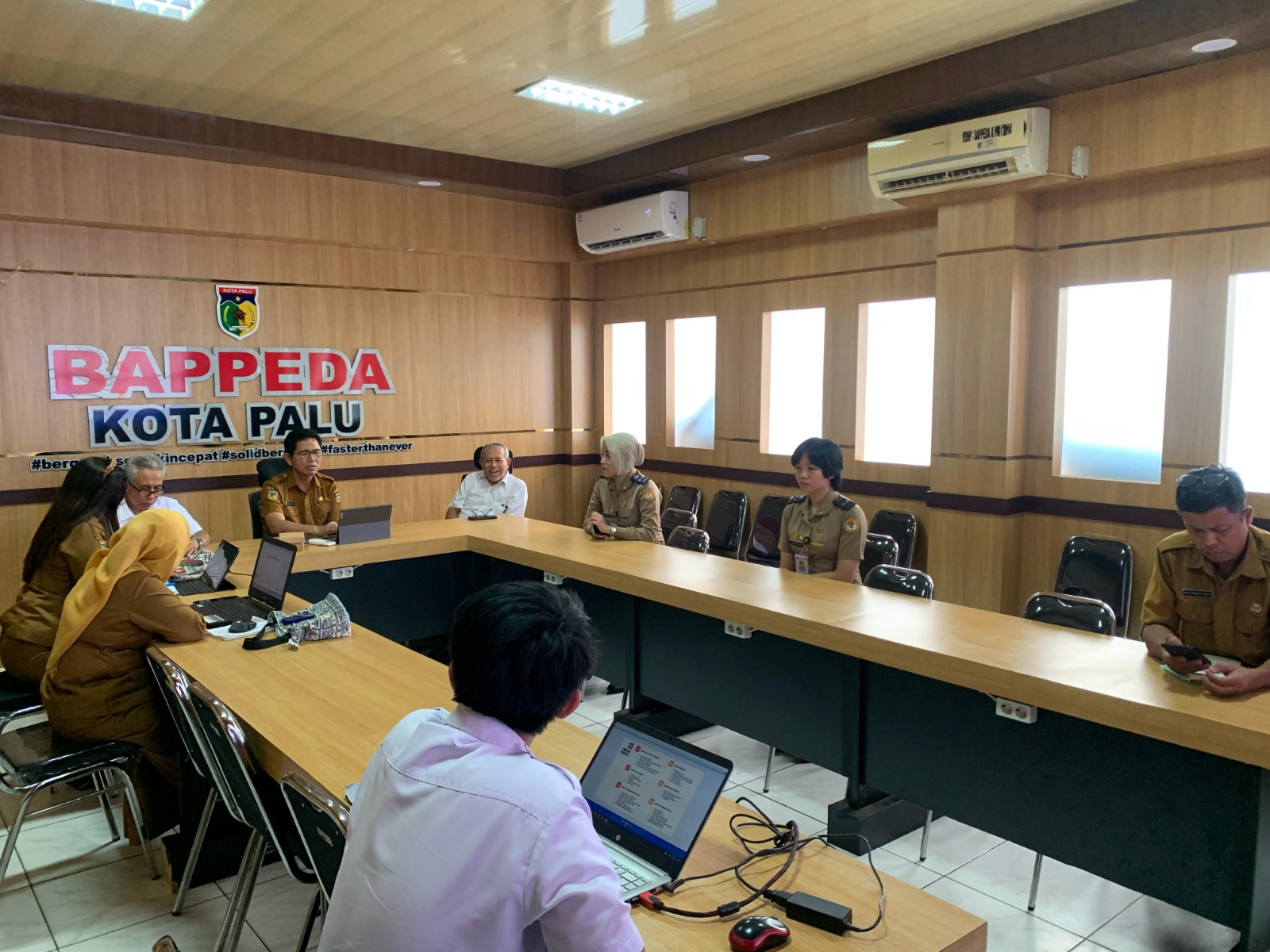Evaluasi Monev Triwulan I (satu) tahun 2025.